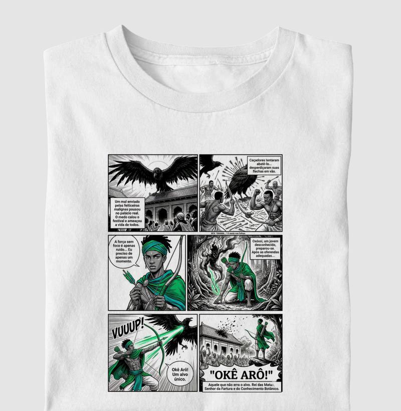 Camiseta Mangá Oxóssi