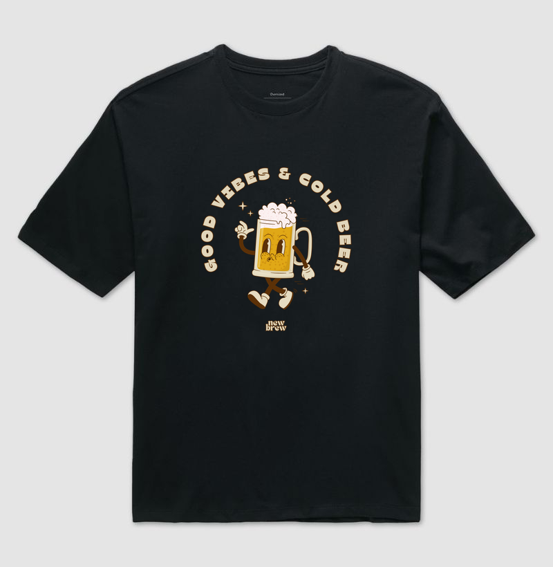 Good Vibes And Cold Beer - New Brew