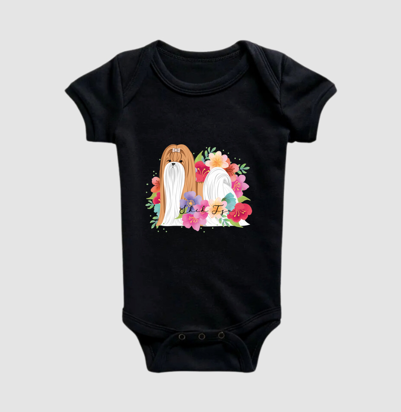 Shih Tzu Floral