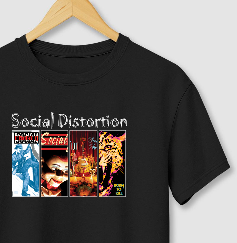 Camiseta - Social Distortion