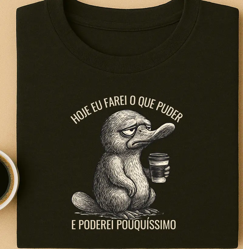 Hoje eu farei o que puder e poderei pouquíssimo