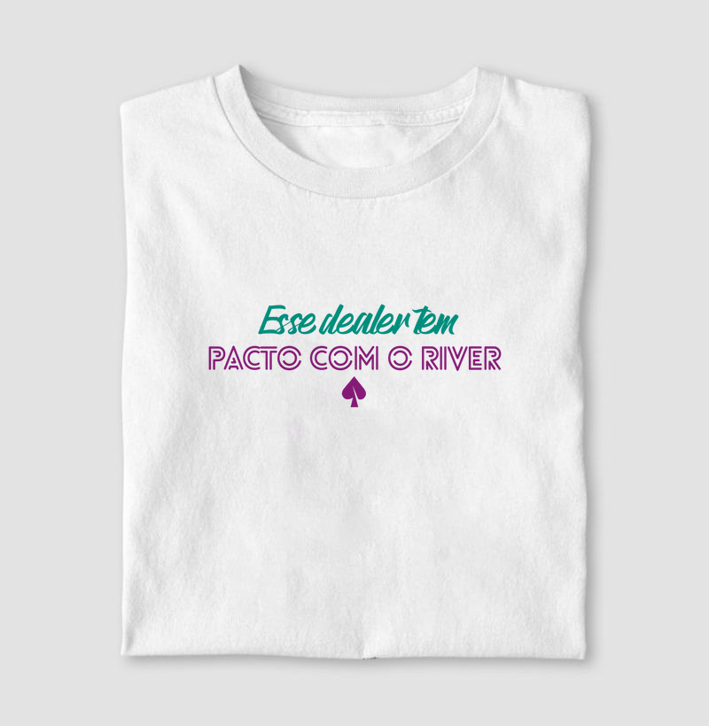 Esse dealer tem pacto com o river.