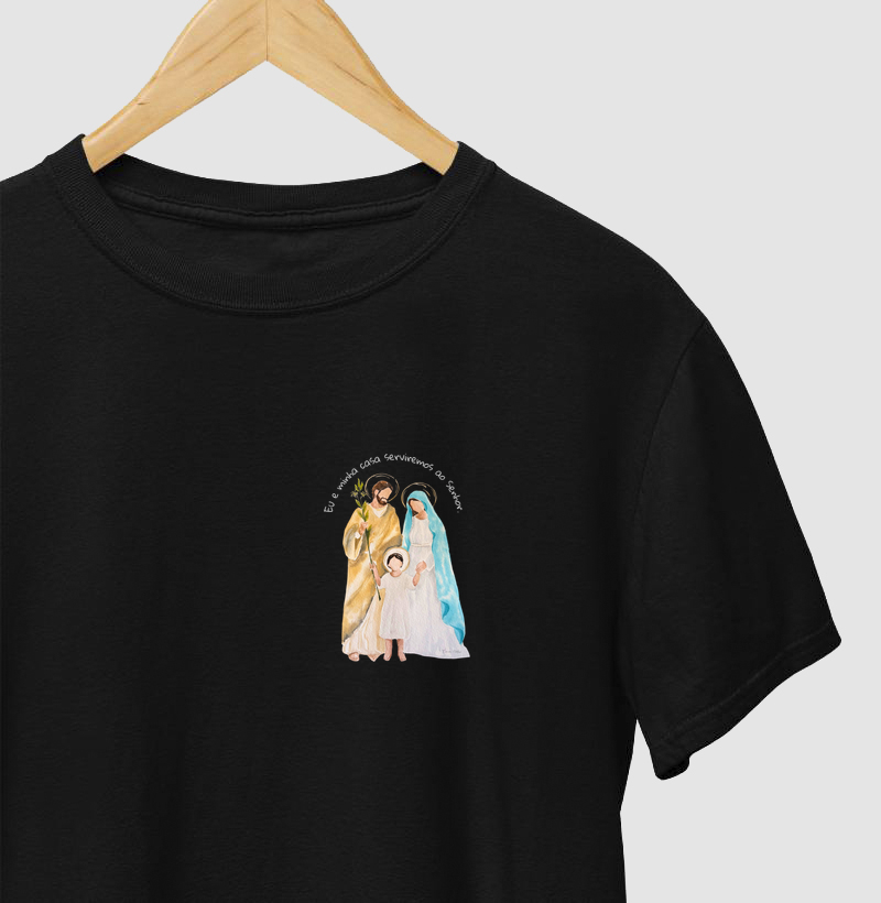 Sagrada Família - Eu e minha casa serviremos ao senhor.