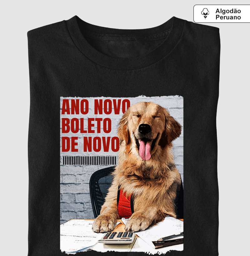 Ano novo boleto de novo Golden