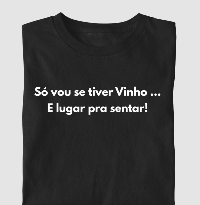 Camiseta Lugar pra Sentar