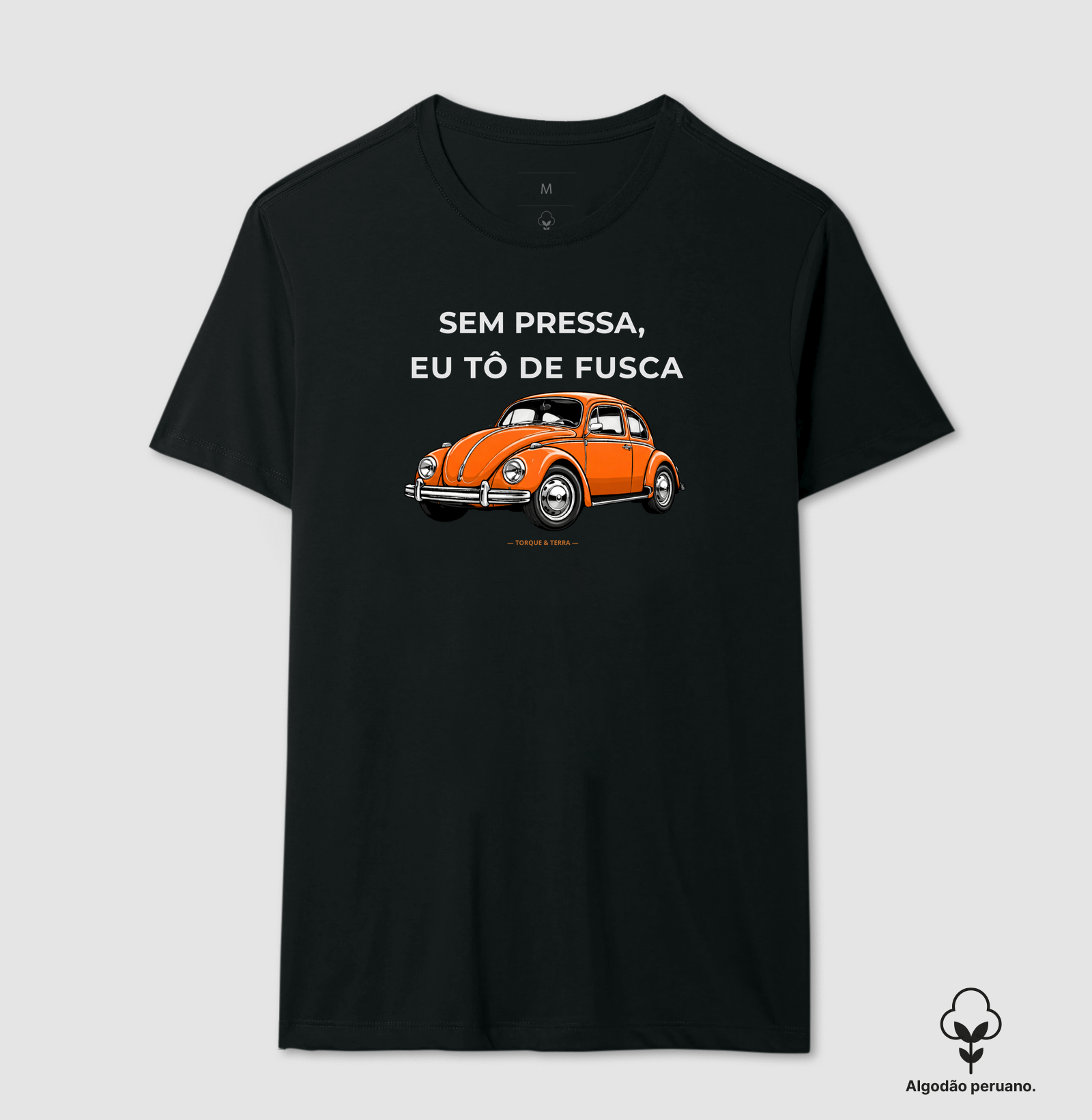 Sem pressa, eu tô de fusca - Laranja