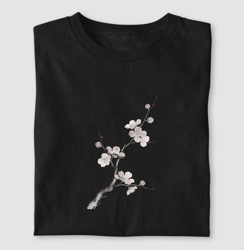 Estampa Flor em Silêncio