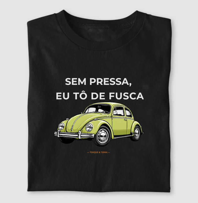 Sem pressa, eu tô de fusca - Verde abacate
