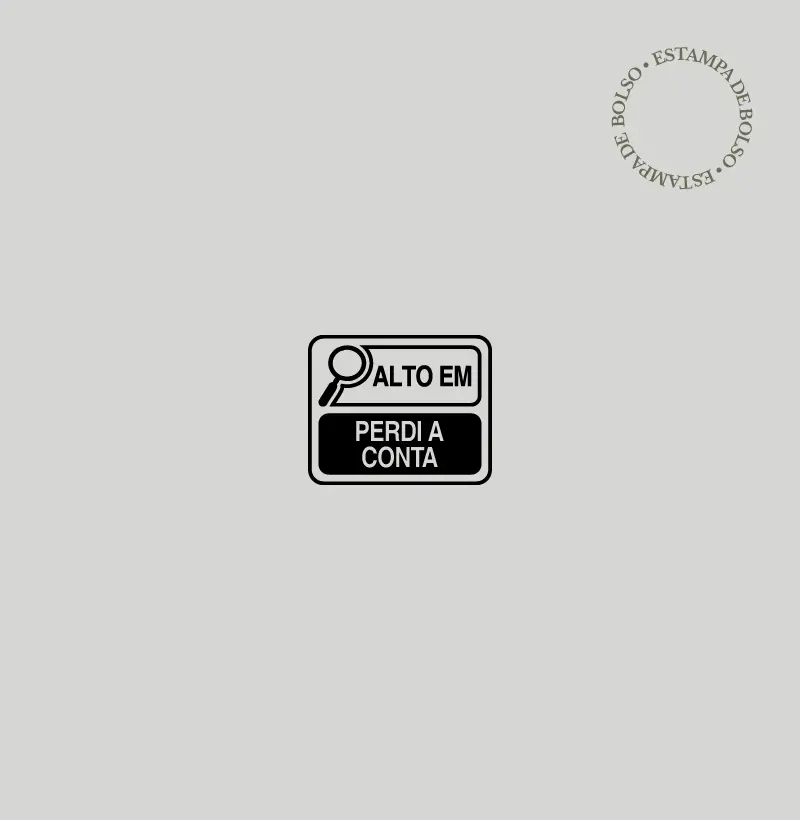 Alto em perdi a conta