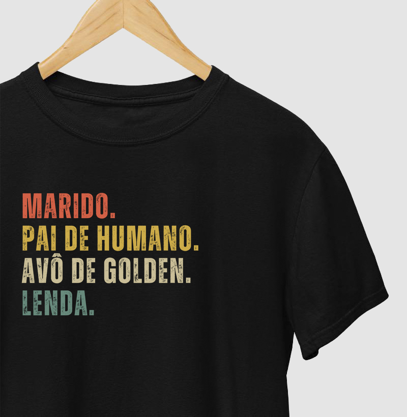 Pai de humano e avô de golden