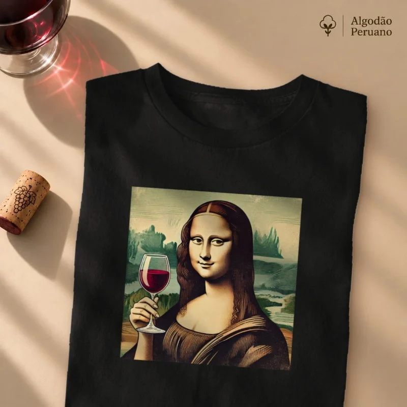 Camiseta Monalisa Wine Lover