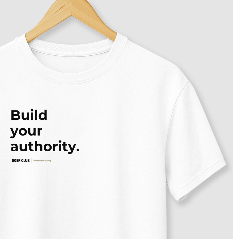 Build your authority.