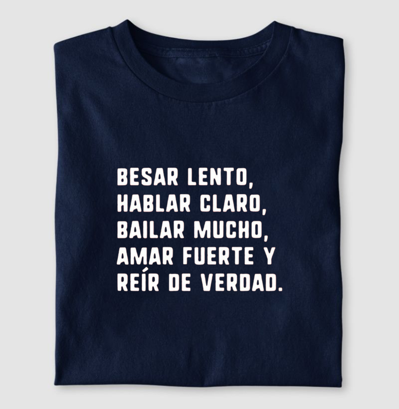 besar lento, hablar claro