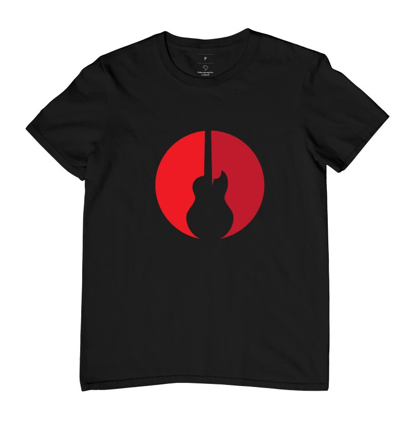 Camiseta Adulta - Guitarra