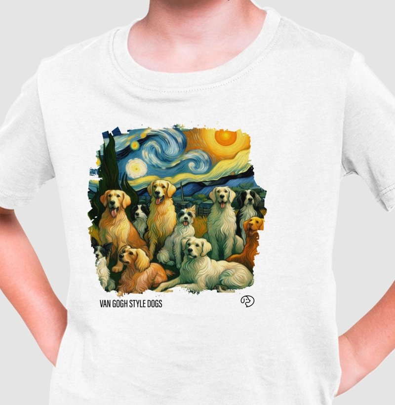 AUrte - Van Gogh Style Dogs