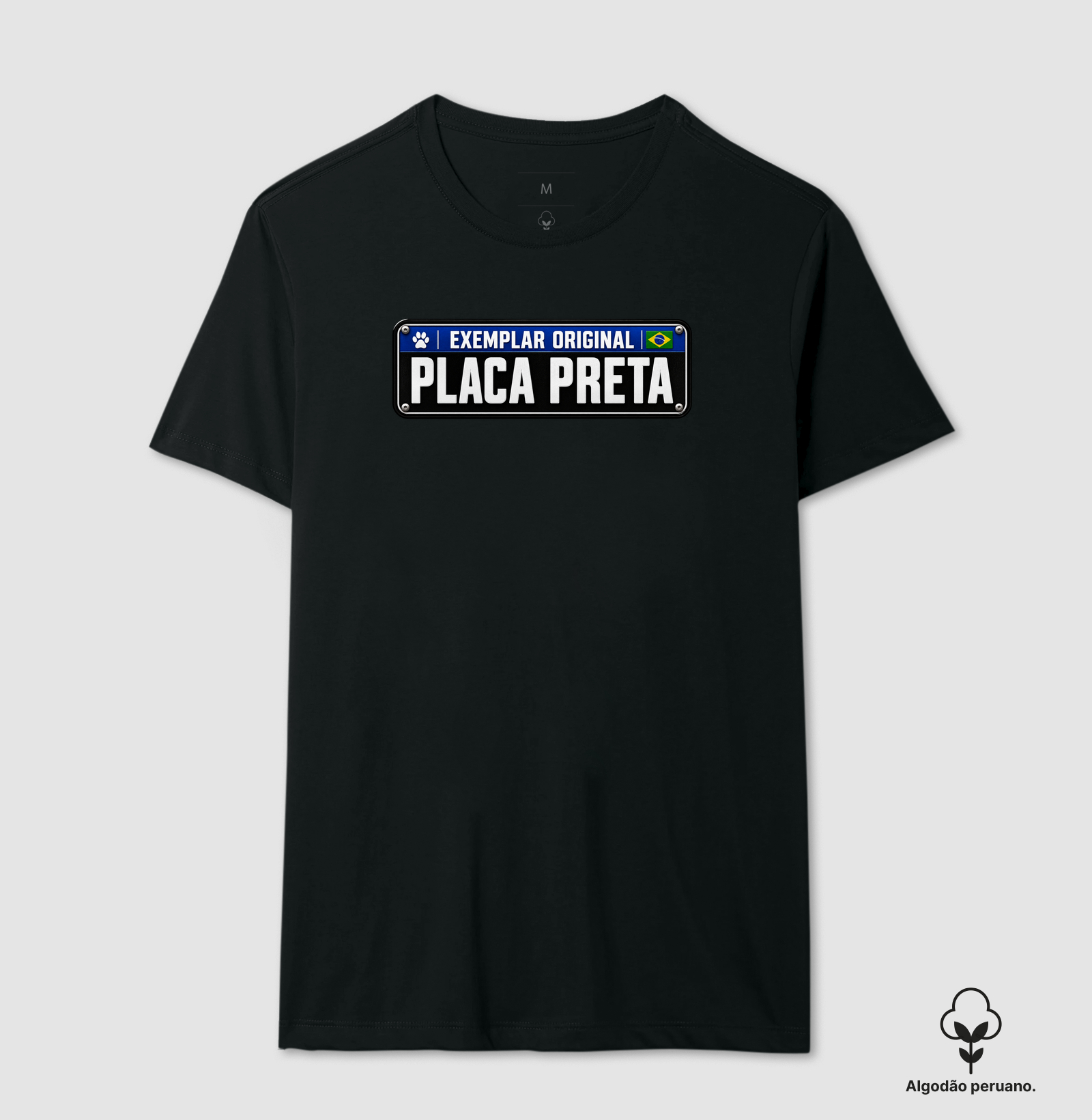 EXEMPLAR ORIGINAL PLACA PRETA