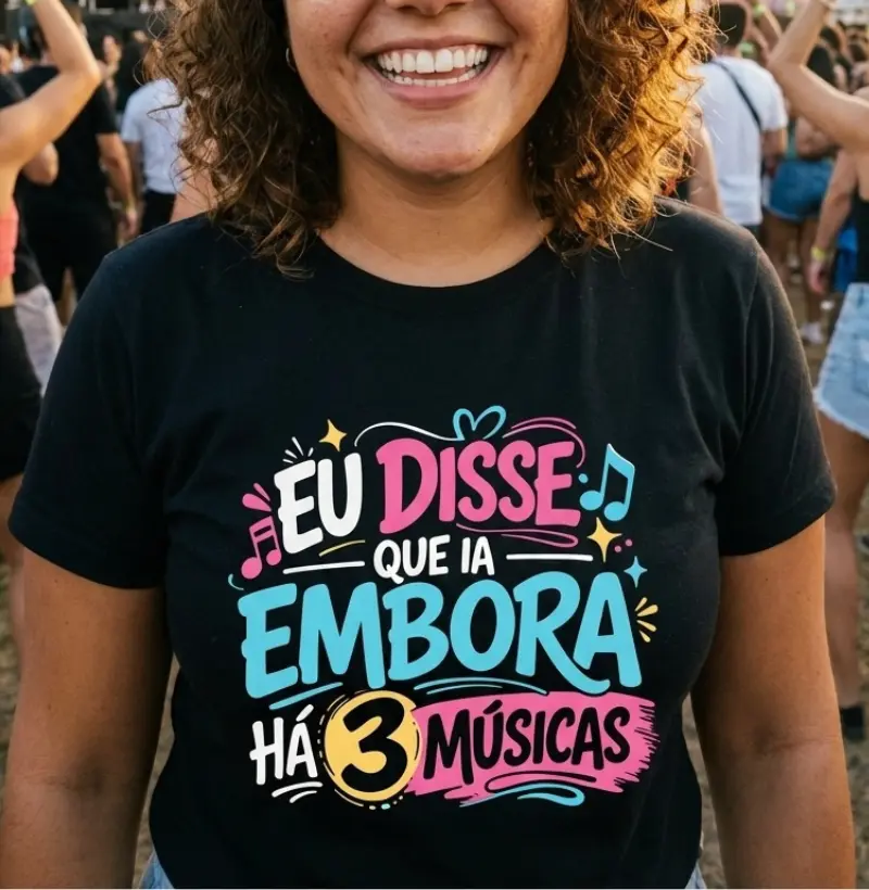 Eu disse que ia embora há 3 músicas