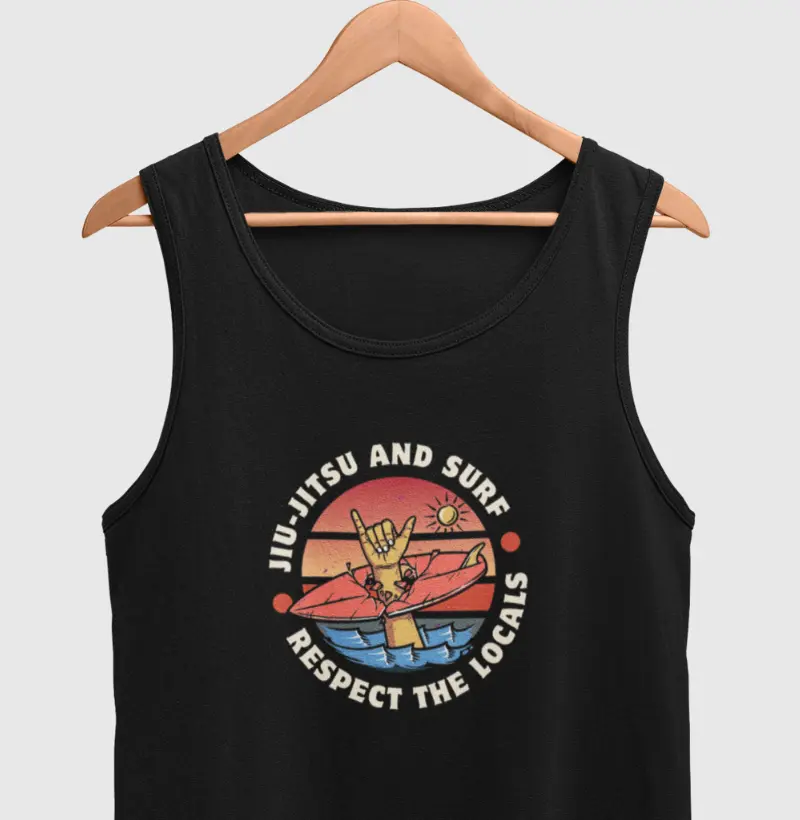 TankTop Jiu-Jitsu Respect The Locals
