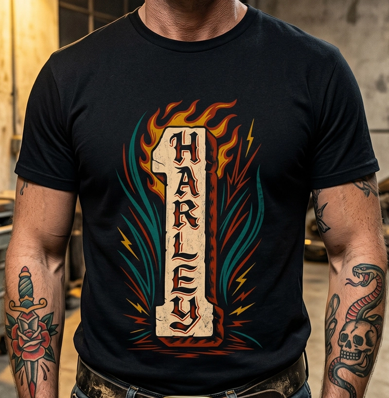 Harley – Estilo Rebelde que Marca Presença