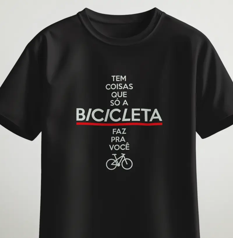 Tem coisas que só a bicicleta faz pra você