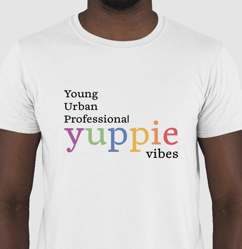 Camiseta - Yuppie Vibes (Colorida)