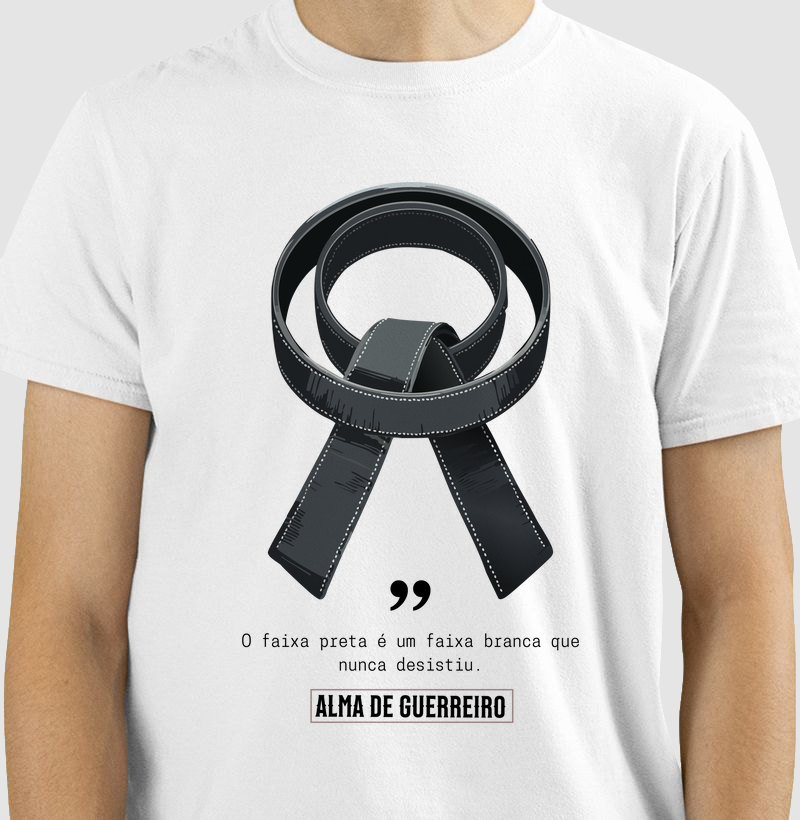 Camiseta Faixa preta 