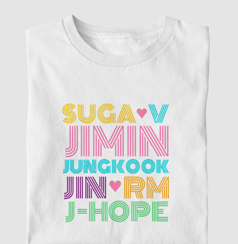 RM, Jin, Suga, J-Hope, Jimin,RM, Jin, Suga, J-Hope, Jimin, V e Jungkook V e Jungkook