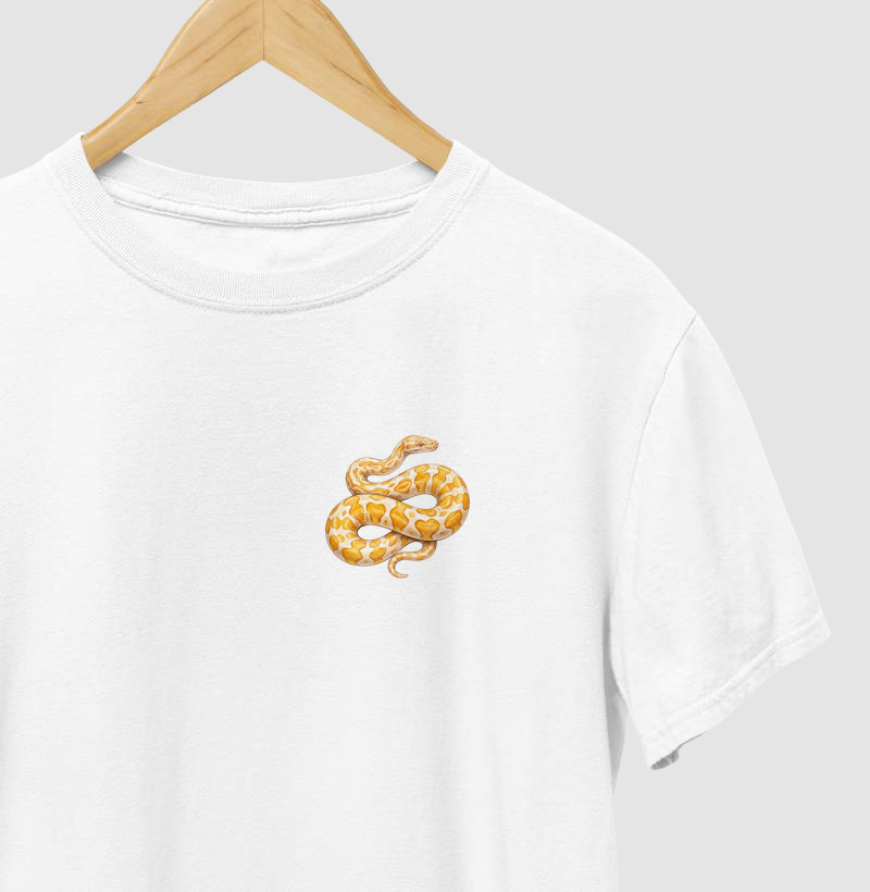 Répteis - Mini - Píton-bola albina - Camiseta