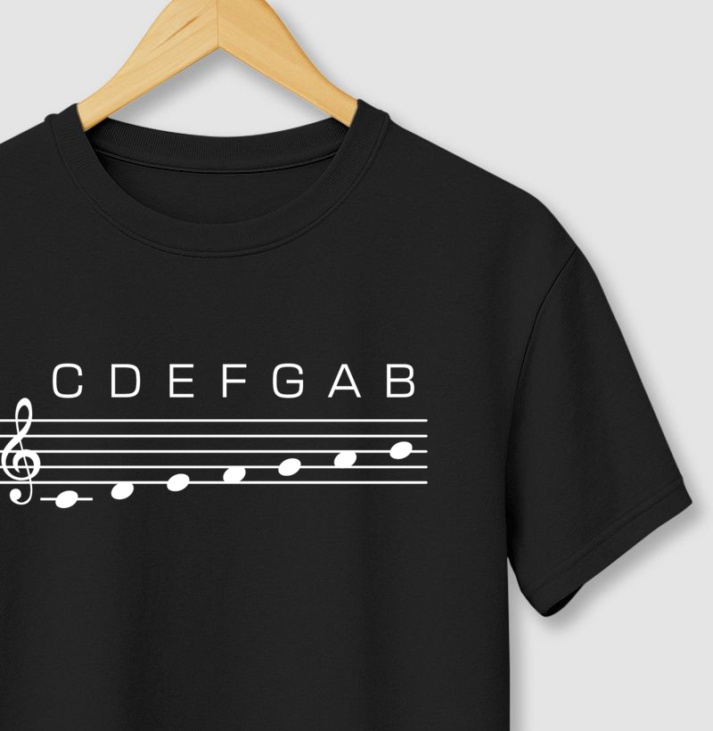 Dó Ré Mi Fá Sol Lá Sí - Camiseta