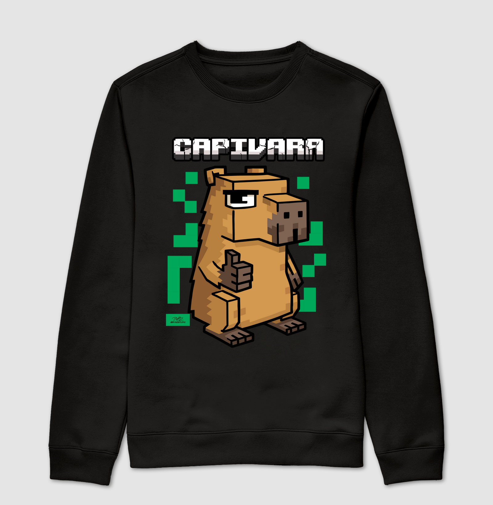 Camiseta Capycraft - Suéter Moletom