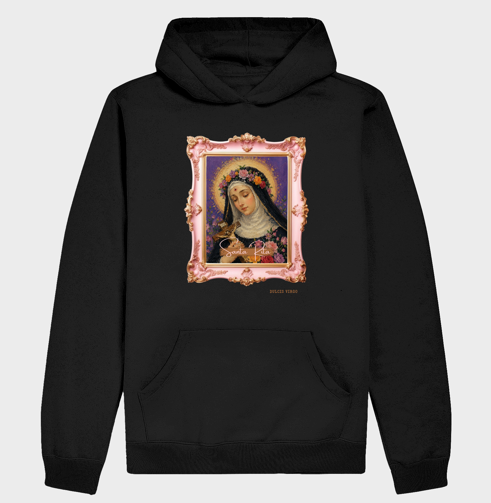 Santa Rita de Cássia - Pintura com Moldura