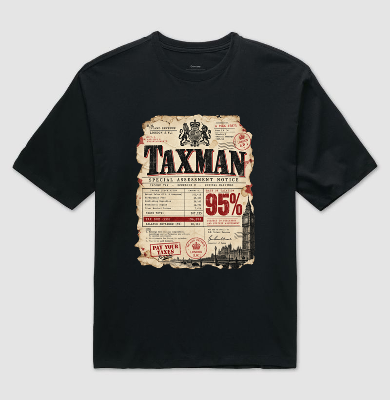 Taxman - Camiseta Oversized