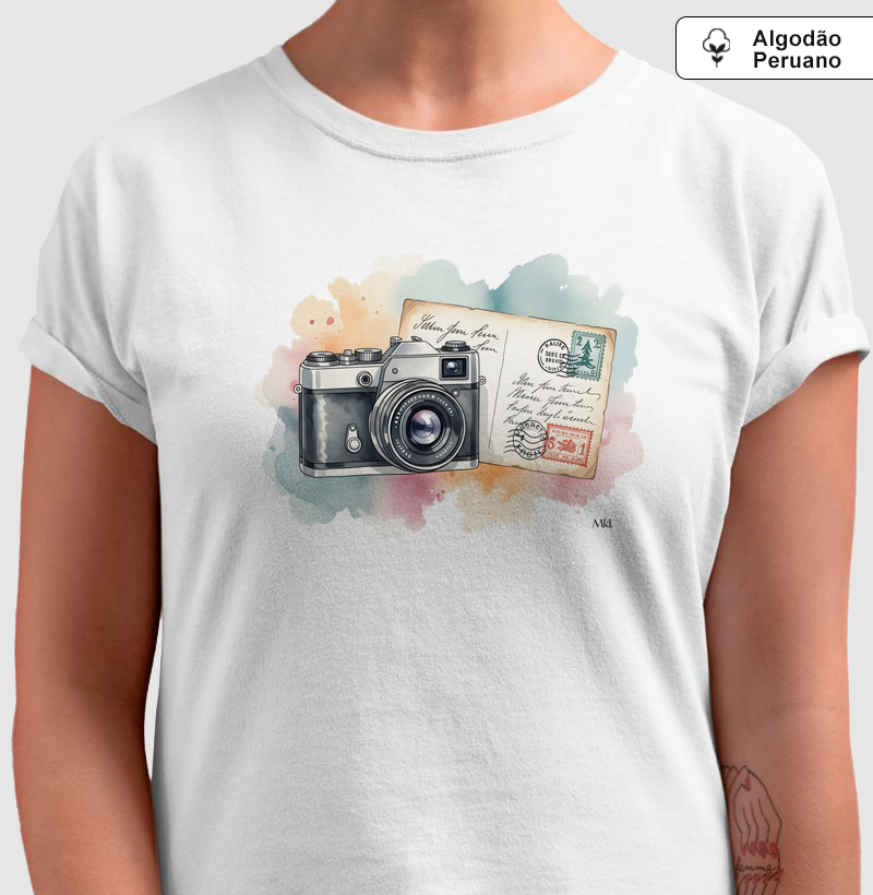Camiseta Algodão Peruano - Recordações 