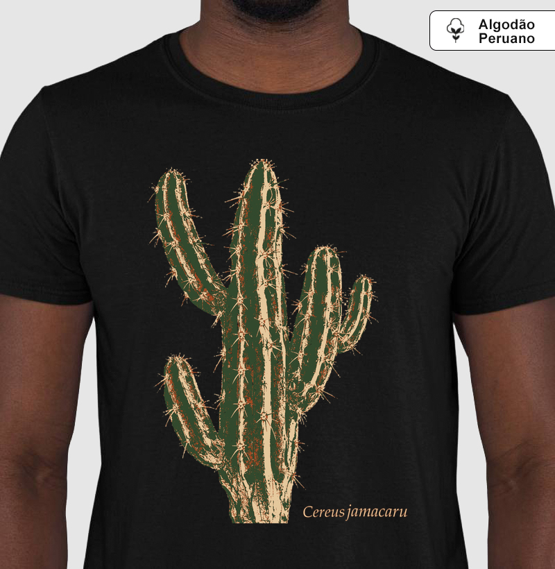 Mandacaru - Camiseta Algodão Peruano