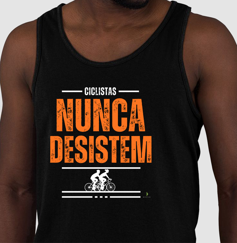 Ciclistas nunca desistem