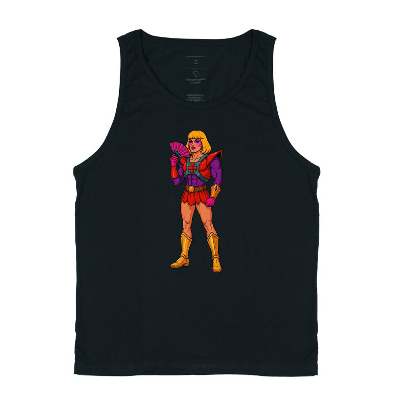 Camiseta He-Mona - Estampa Drag Queen e Nostalgia Pop | Ô Bicha