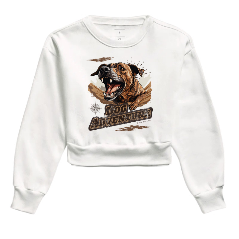 Cropped Moletom Dog Pulse – Dog Adventure