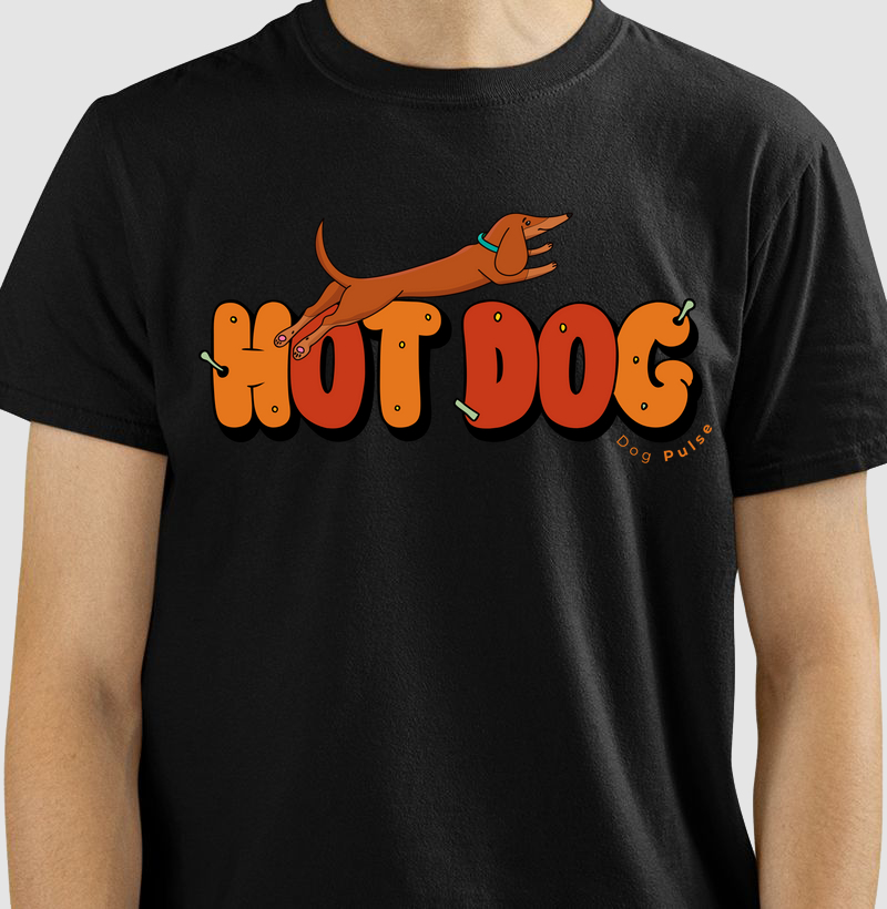 Camiseta Dog Pulse Hot Dog - Explosão de Sabor