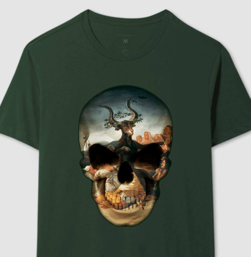 Caveira Bruxas de Goya