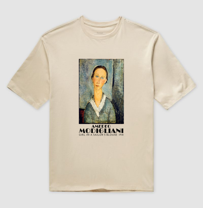 Girl in a Sailor's Blouse (1918) -  Amedeo Modigliani