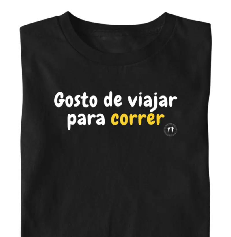 Gosto de viajar para correr