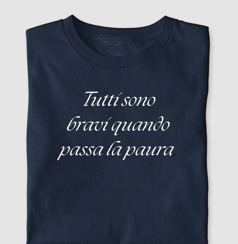 Tutti sono bravi quando passa la paura