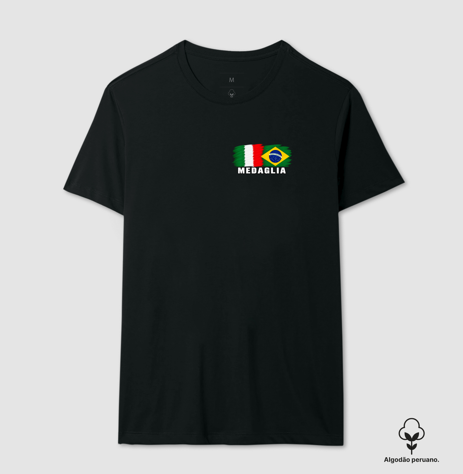 Medaglia  - Camiseta Algodão Peruano