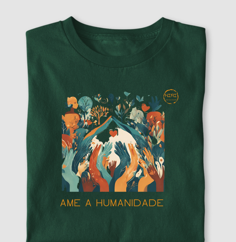Camiseta KIRI - Ame a Humanidade