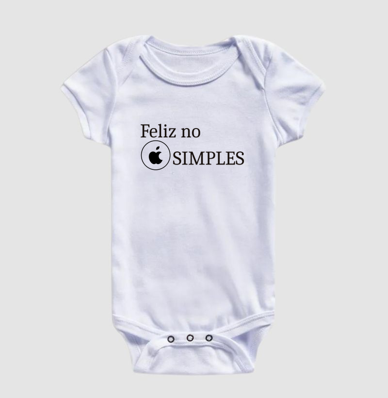 Camiseta Feliz no Simples