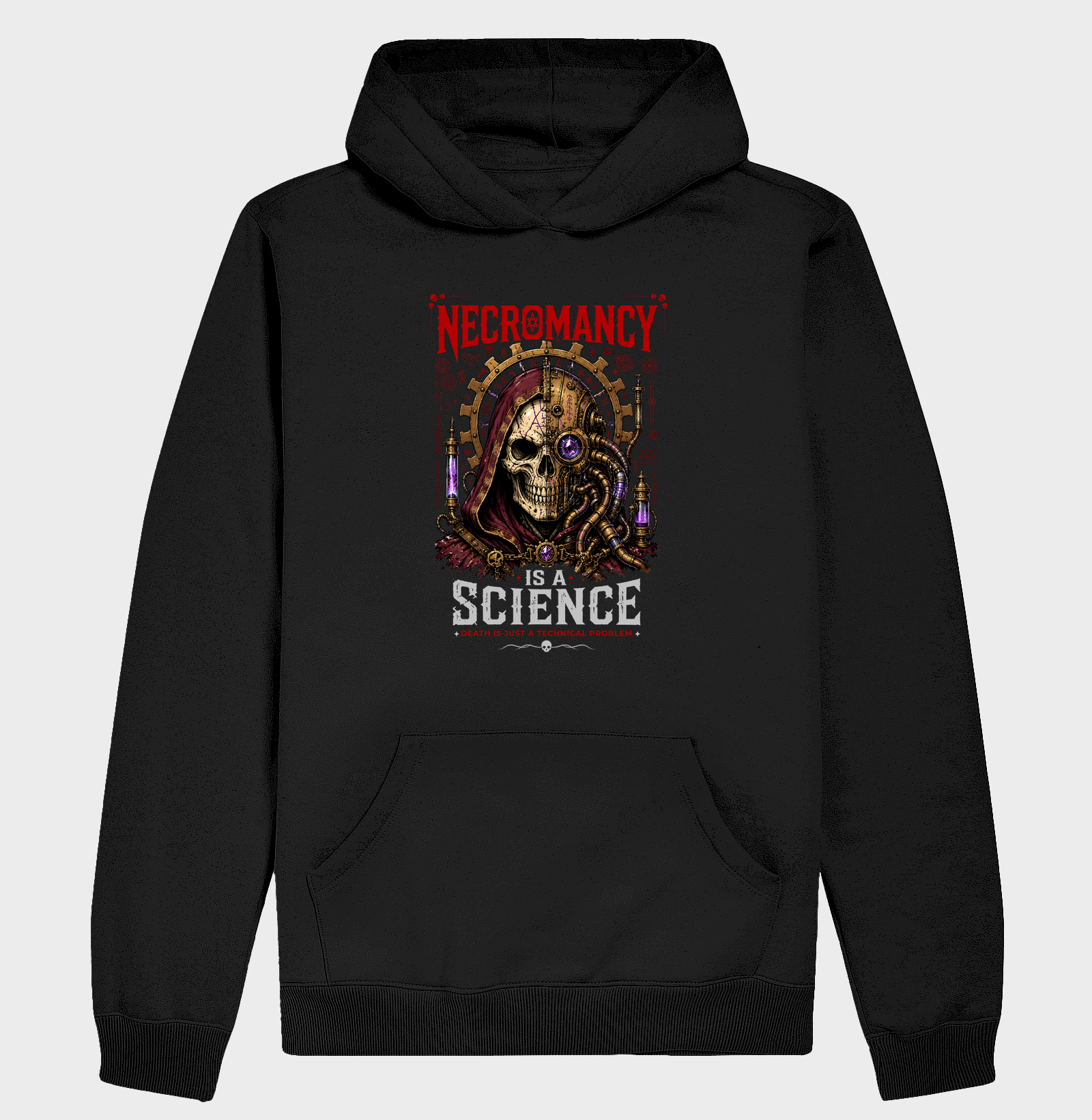Necromancy is a Science - Death is Just a Technical Problem - Hoodie Moletom