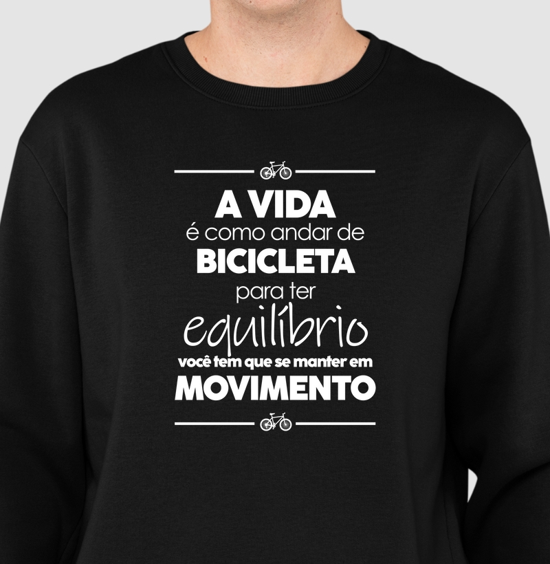 A Vida É Como Andar De Bicicleta