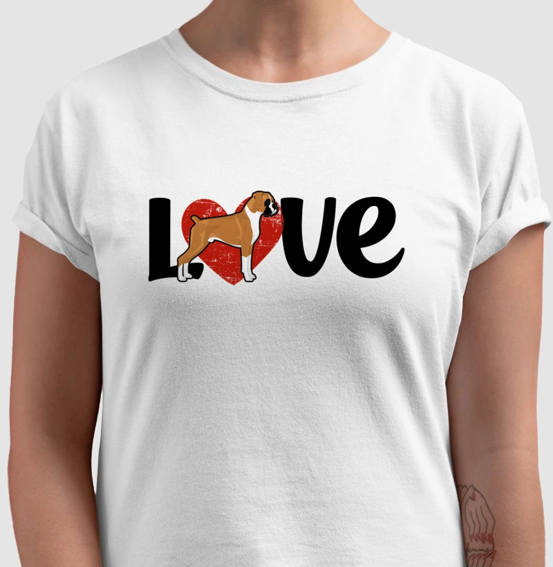 Camiseta Boxer Love