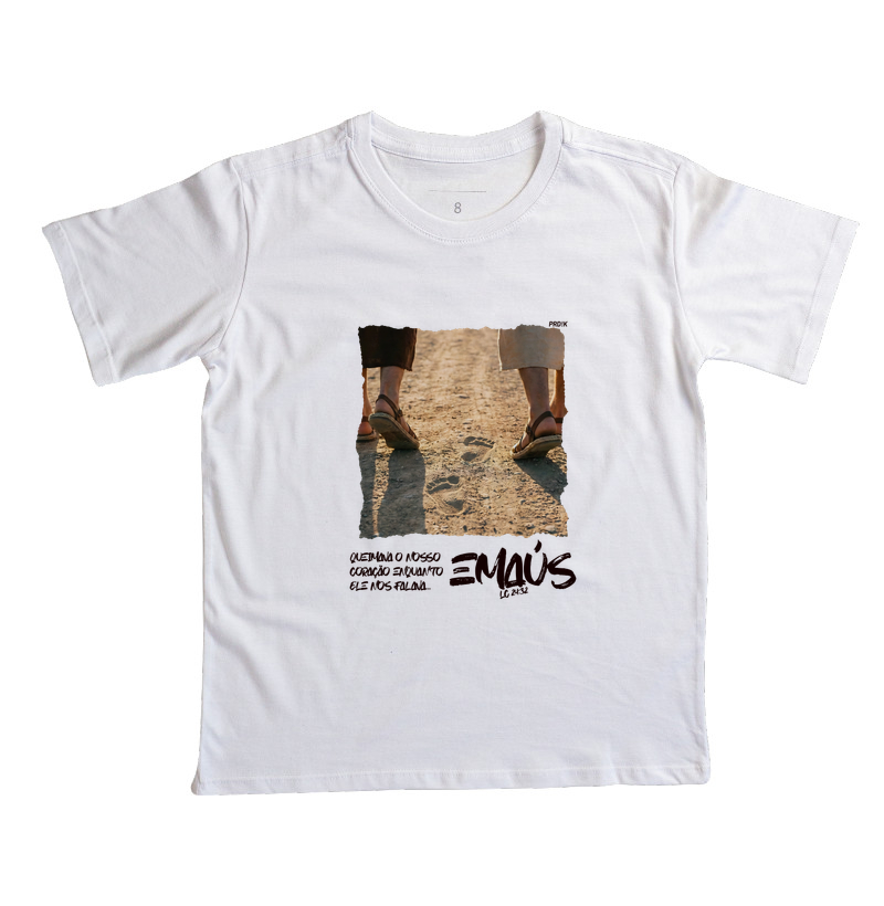Camiseta Infantil com Estampa - Emaús