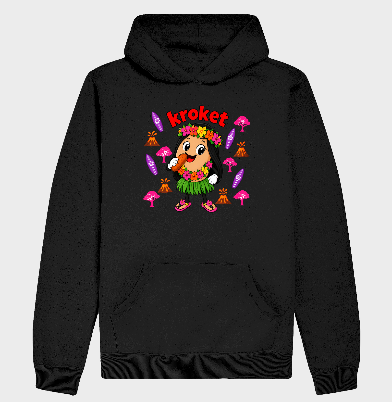 Egg Kroket - Havaí - Hoodie Moletom